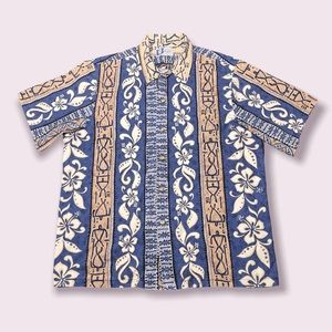 Styled by RJC Authentic Floral Hawaiian Shirt Size XL